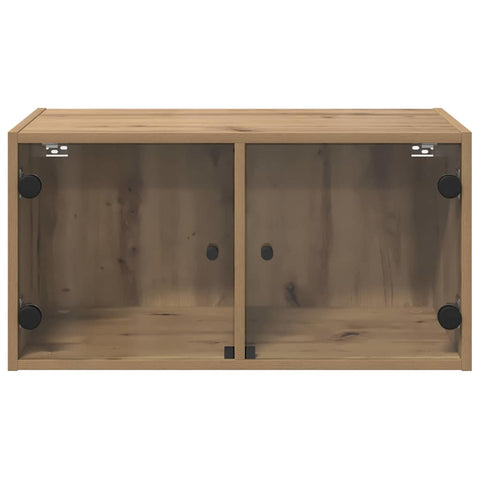 vidaXL Wall Cabinet Artisan Oak 68 x 37 x 35 cm Engineered Wood