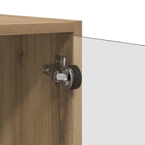 vidaXL Wall Cabinets 2 pcs Artisan Oak 68 x 37 x 35 cm Engineered Wood