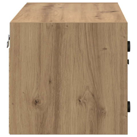 vidaXL Wall Cabinets 2 pcs Artisan Oak 68 x 37 x 35 cm Engineered Wood