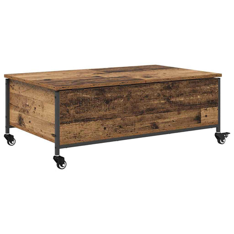 vidaXL Coffee Table Old Wood 91 x 55 x 32 cm Engineered Wood