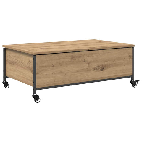 vidaXL Coffee Table Artisan Oak 91 x 55 x 32 cm Engineered Wood