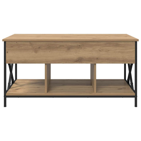 vidaXL Coffee Table Artisan oak 100 x 55 x 50 cm Engineered wood