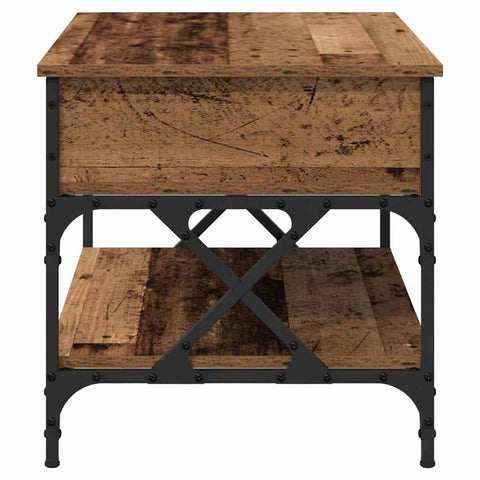 vidaXL Coffee Table Old Wood 70 x 50 x 50 cm Engineered Wood