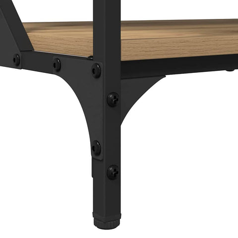 vidaXL Coffee Table Artisan Oak 70 x 50 x 50 cm Engineered Wood