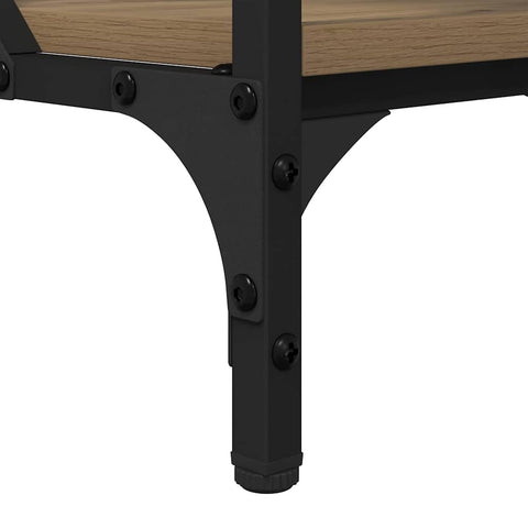 vidaXL Coffee Table Artisan Oak 100 x 50 x 50 cm Engineered Wood