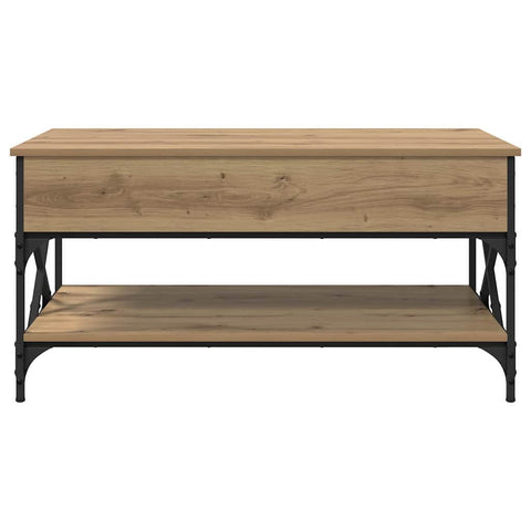 vidaXL Coffee Table Artisan Oak 100 x 50 x 50 cm Engineered Wood