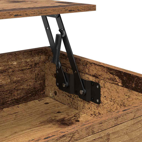 vidaXL Coffee Table with Drawer Old wood 70x50x50cm Engineered Wood