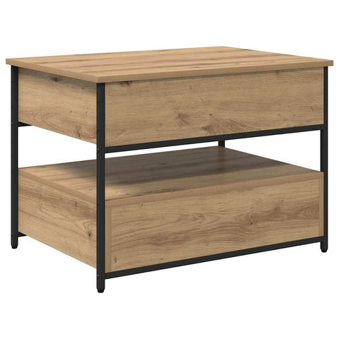 vidaXL Coffee Table with Drawer Artisan oak 70x50x50cm Engineered Wood