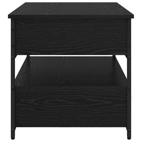 vidaXL Coffee Table with Drawer Black oak 70x50x50cm Engineered Wood