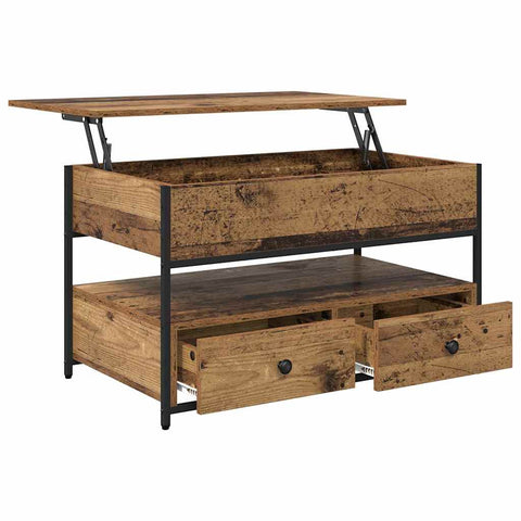 vidaXL Coffee Table Old Wood 85 x 50 x 50 cm Engineered Wood