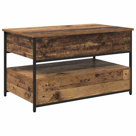 vidaXL Coffee Table Old Wood 85 x 50 x 50 cm Engineered Wood