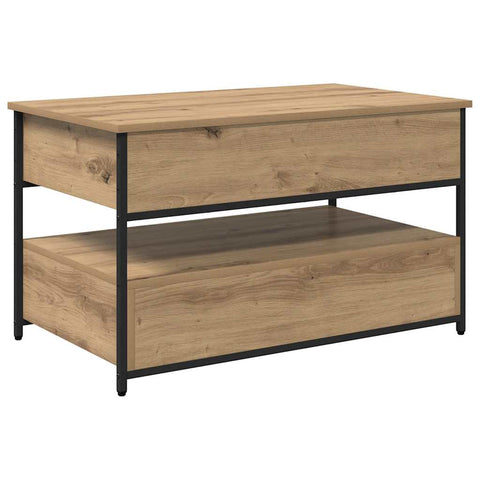 vidaXL Coffee Table Artisan Oak 85 x 50 x 50 cm Engineered Wood