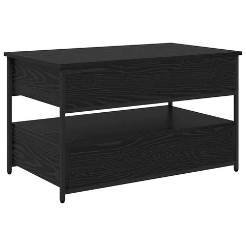 vidaXL Coffee Table Black Oak 85 x 50 x 50 cm Engineered Wood