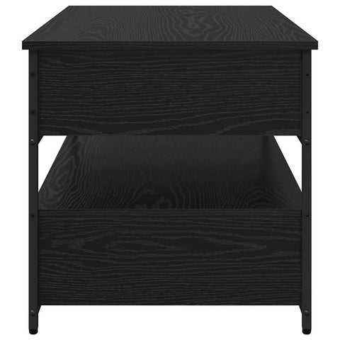 vidaXL Coffee Table Black Oak 85 x 50 x 50 cm Engineered Wood