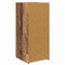 vidaXL Sideboard Artisan oak 42.5 x 40 x 93 cm Engineered wood