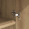 vidaXL Sideboard Black oak 42.5 x 40 x 93 cm Engineered wood