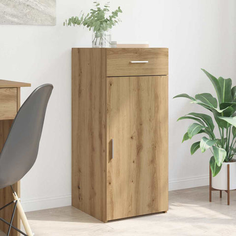 vidaXL Sideboard Black oak 42.5 x 40 x 93 cm Engineered wood