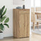 vidaXL Sideboard Black oak 42.5 x 40 x 93 cm Engineered wood