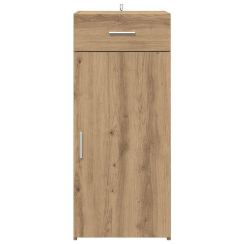 vidaXL Sideboard Black oak 42.5 x 40 x 93 cm Engineered wood