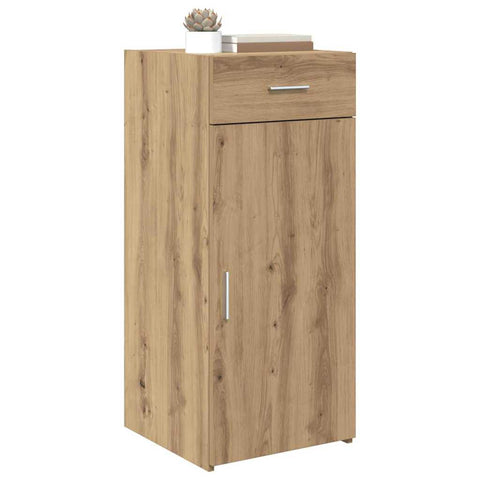 vidaXL Sideboard Black oak 42.5 x 40 x 93 cm Engineered wood