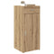 vidaXL Sideboard Black oak 42.5 x 40 x 93 cm Engineered wood
