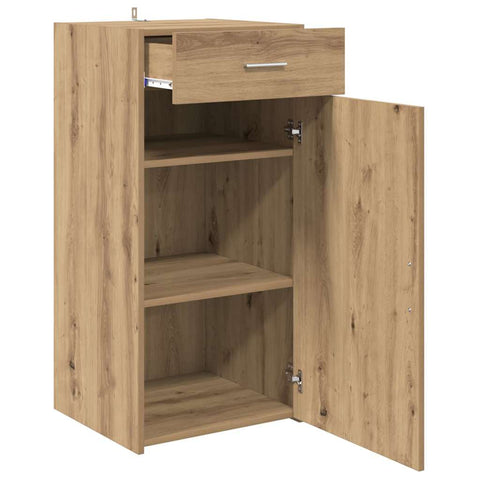 vidaXL Sideboard Artisan oak 42.5 x 40 x 93 cm Engineered wood