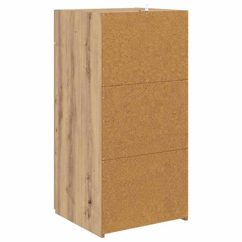 vidaXL Sideboard Artisan oak 42.5 x 40 x 93 cm Engineered wood