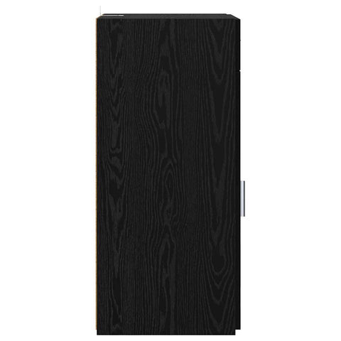 vidaXL Sideboard Black oak 42.5 x 40 x 93 cm Engineered wood