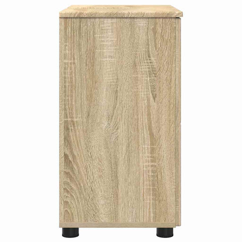 vidaXL Bathroom Cabinet Sonoma oak 61 x 35 x 64 cm Engineered wood