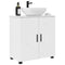 vidaXL Bathroom Cabinet with Shelf High gloss white 61 x 35 x 64 cm