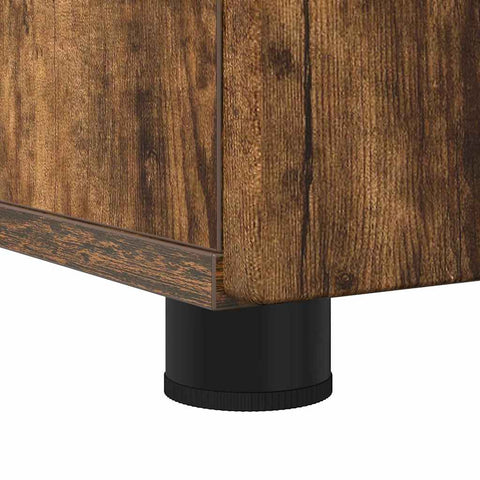 vidaXL Bathroom Cabinet Smoked oak 61 x 35 x 64 cm Engineered wood