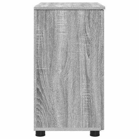 vidaXL Bathroom Cabinet Grey sonoma 61 x 35 x 64 cm Engineered wood