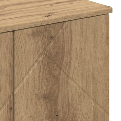 vidaXL Bathroom Cabinet Artisan oak 61 x 35 x 64 cm Engineered wood