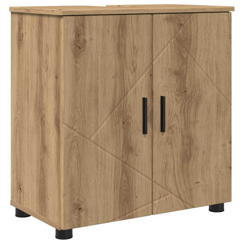 vidaXL Bathroom Cabinet Artisan oak 61 x 35 x 64 cm Engineered wood