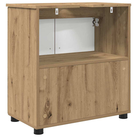vidaXL Bathroom Cabinet Artisan oak 61 x 35 x 64 cm Engineered wood