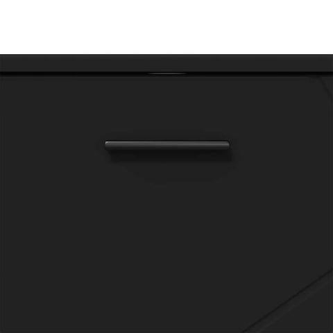 vidaXL Bathroom Cabinet Black 76.5 x 35 x 64 cm Engineered wood