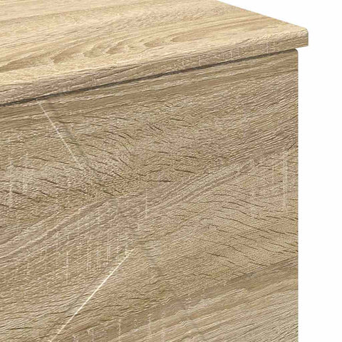 vidaXL Bathroom Cabinet Sonoma oak 76.5 x 35 x 64 cm Engineered wood