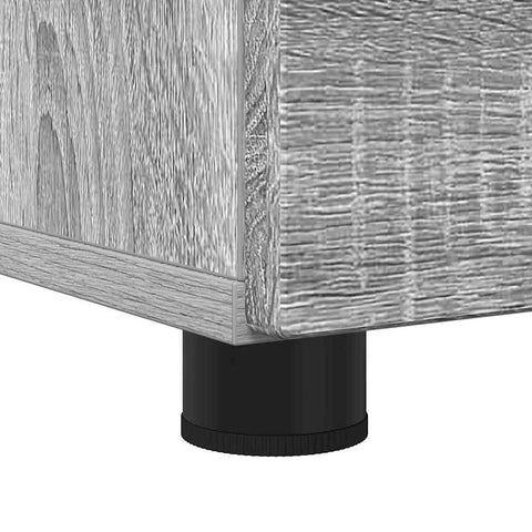 vidaXL Bathroom Cabinet Grey sonoma 76.5 x 35 x 64 cm Engineered wood