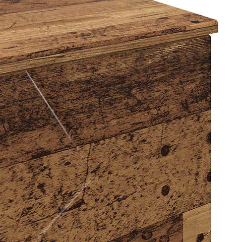 vidaXL Bathroom Cabinet Old wood 76.5 x 35 x 64 cm Engineered wood