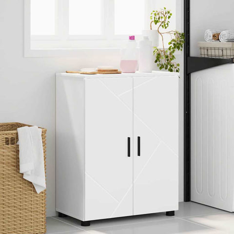 vidaXL Bathroom Cabinet White 60 x 35 x 80 cm Engineered wood