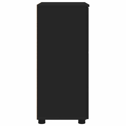 vidaXL Bathroom Cabinet Black 60 x 35 x 80 cm Engineered wood