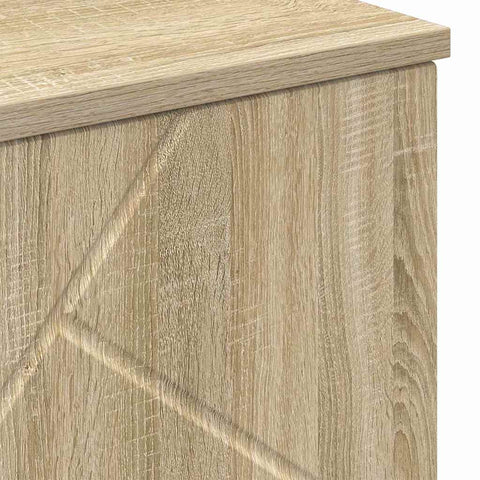 vidaXL Bathroom Cabinet Sonoma oak 60 x 35 x 80 cm Engineered wood