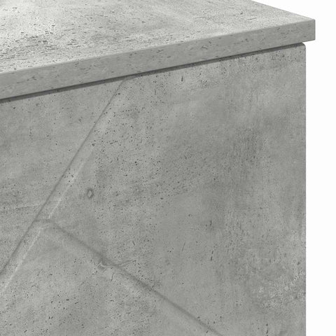 vidaXL Bathroom Cabinet Concrete grey 60 x 35 x 80 cm Engineered wood