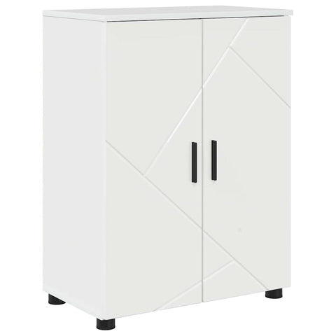 vidaXL Bathroom Cabinet with Shelf High gloss white 60 x 35 x 80 cm