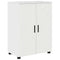 vidaXL Bathroom Cabinet with Shelf High gloss white 60 x 35 x 80 cm