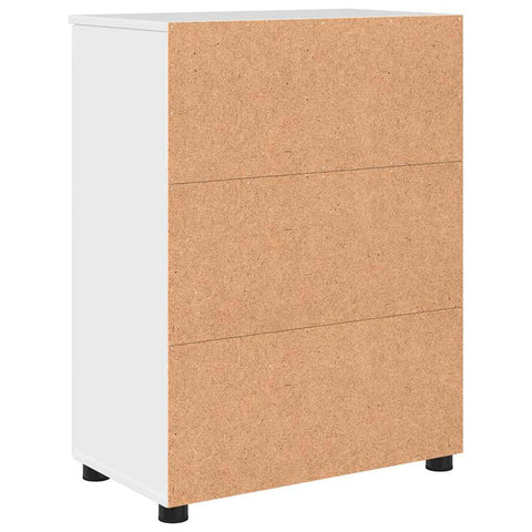 vidaXL Bathroom Cabinet with Shelf High gloss white 60 x 35 x 80 cm