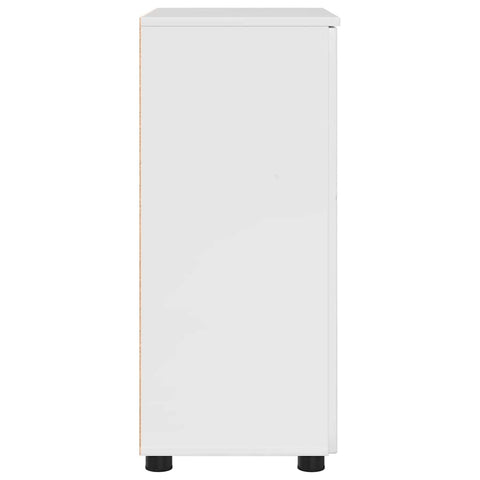 vidaXL Bathroom Cabinet with Shelf High gloss white 60 x 35 x 80 cm