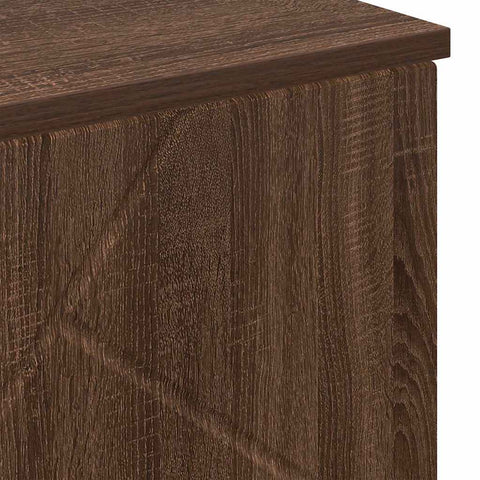 vidaXL Bathroom Cabinet Brown oak 60 x 35 x 80 cm Engineered wood