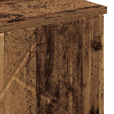 vidaXL Bathroom Cabinet Old wood 60 x 35 x 80 cm Engineered wood