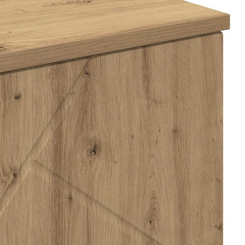 vidaXL Bathroom Cabinet Artisan oak 60 x 35 x 80 cm Engineered wood